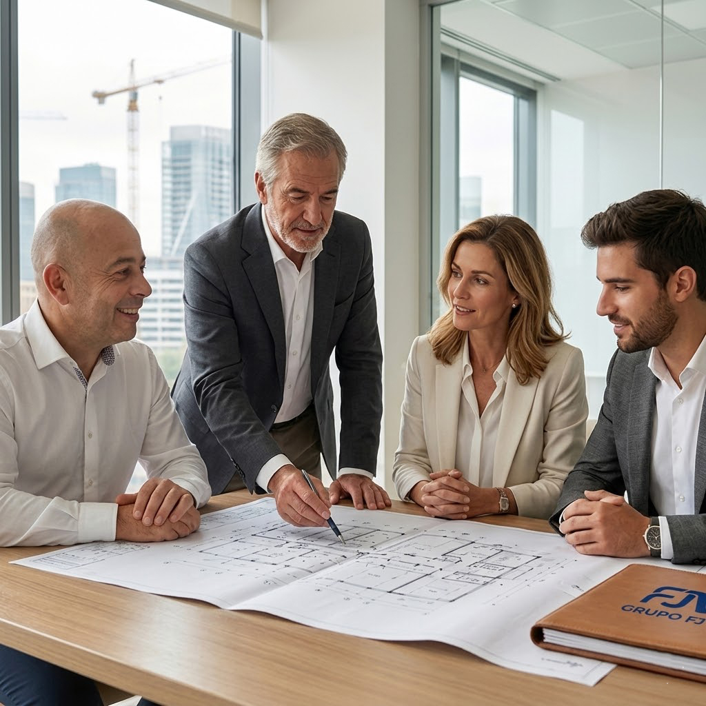 Contacto y colaboración con Grupo FJV