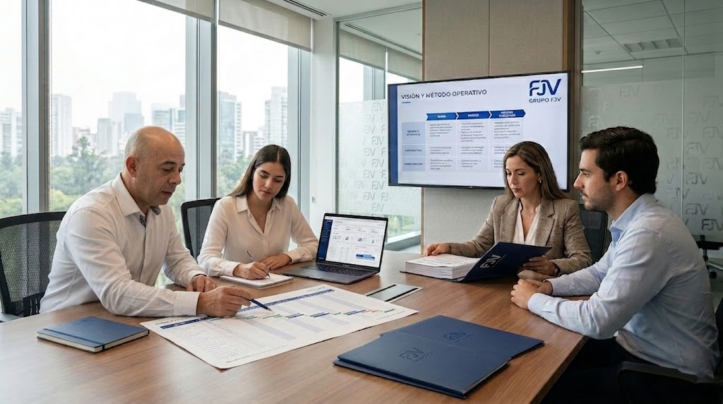 Visión y desarrollo de proyectos en Grupo FJV